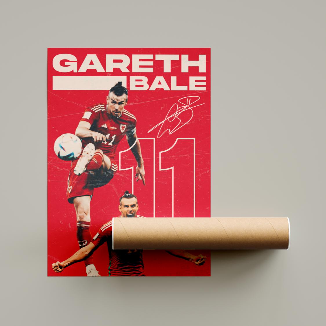Gareth Bale Poster United Kingdom