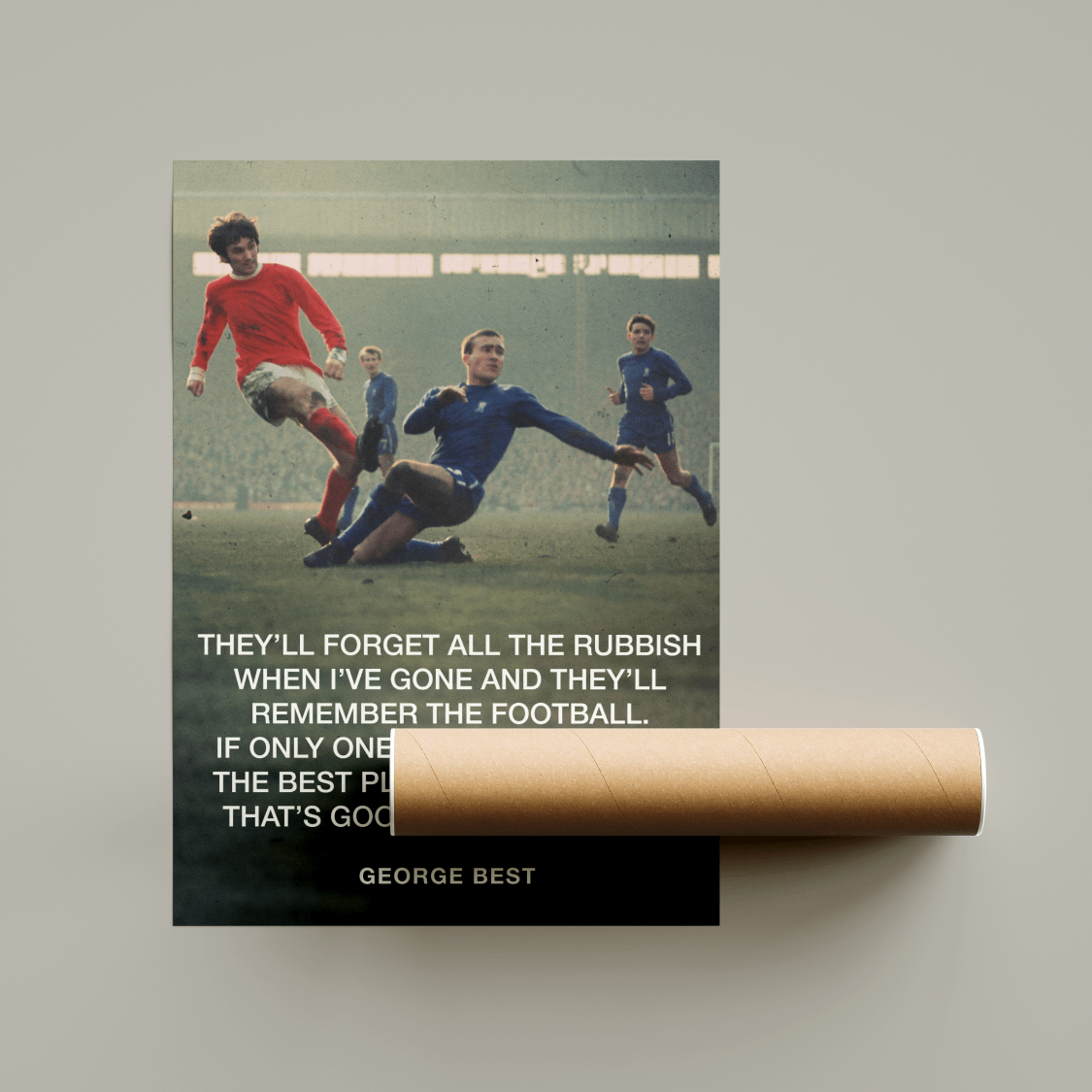 George Best Poster