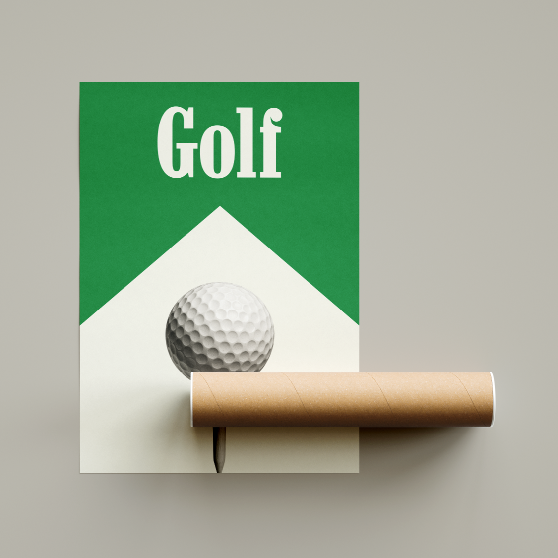 Golf Poster United Kingdom
