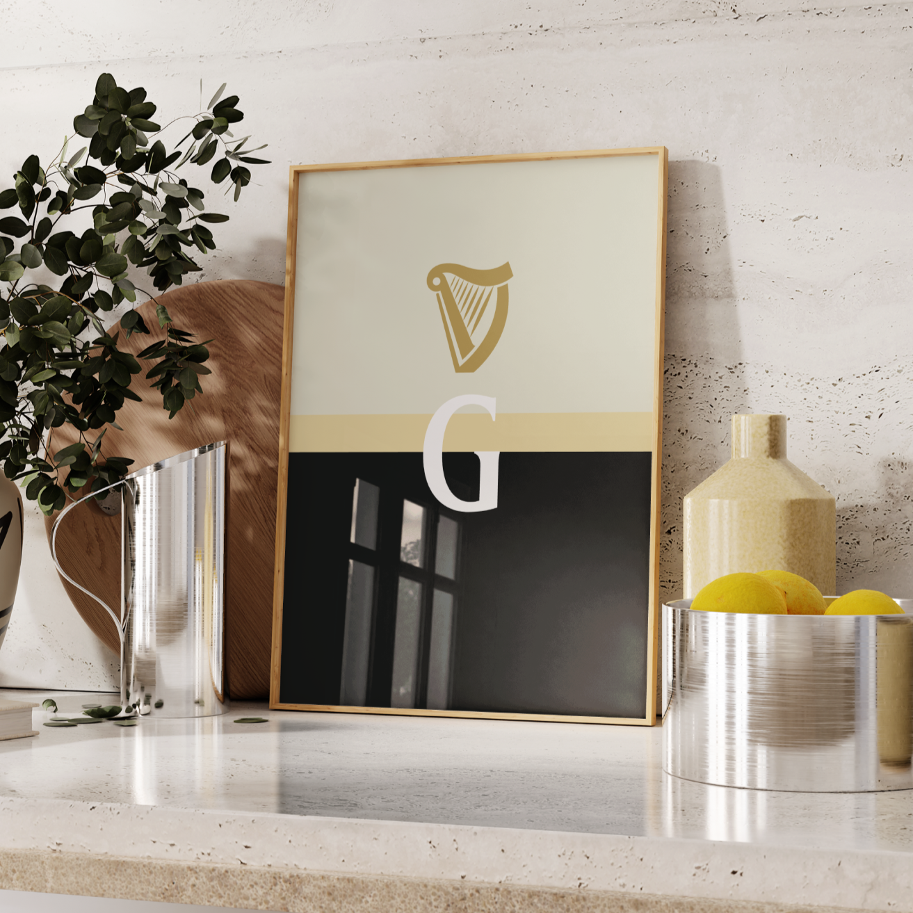 Guinness Split The G Poster