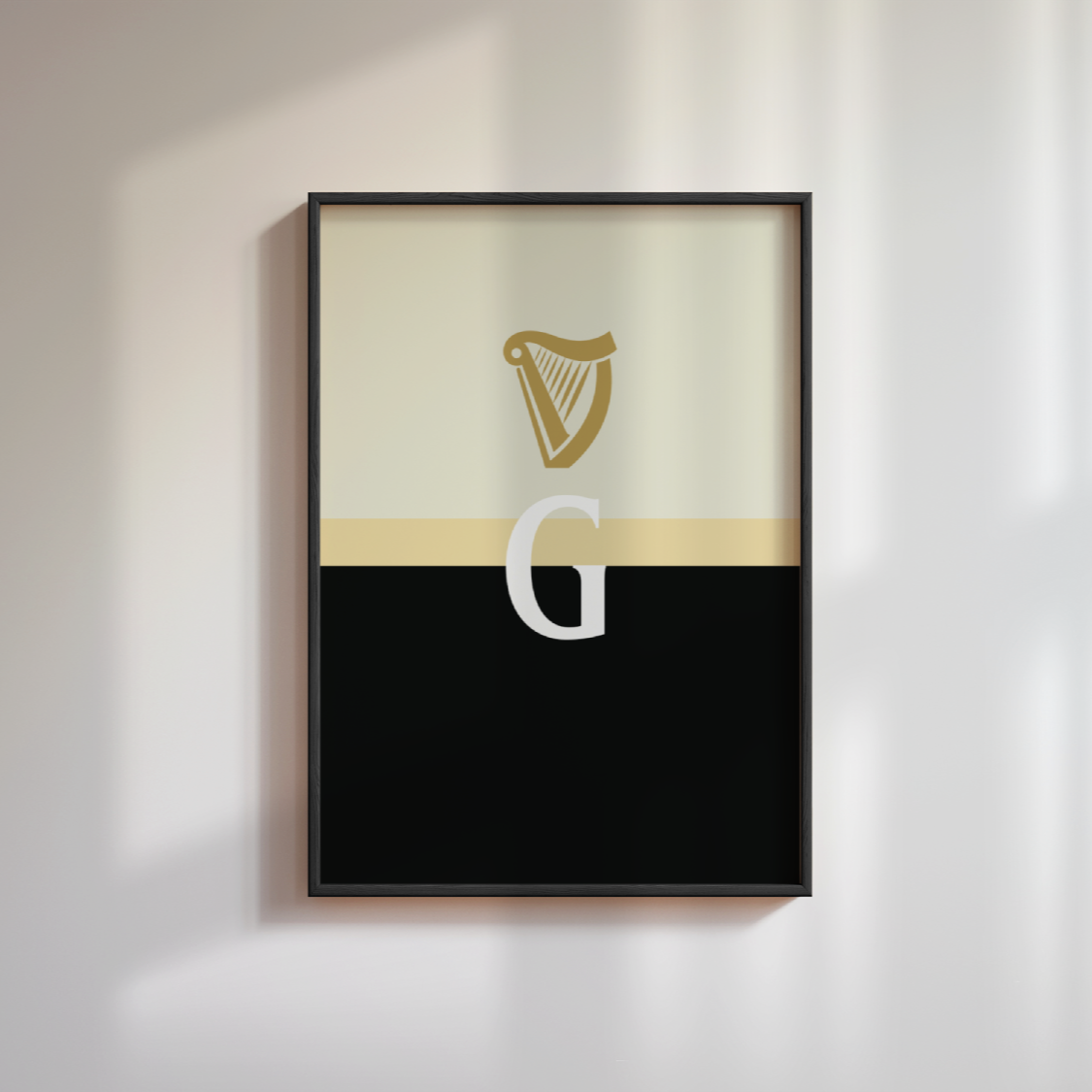 Guinness Split The G Poster
