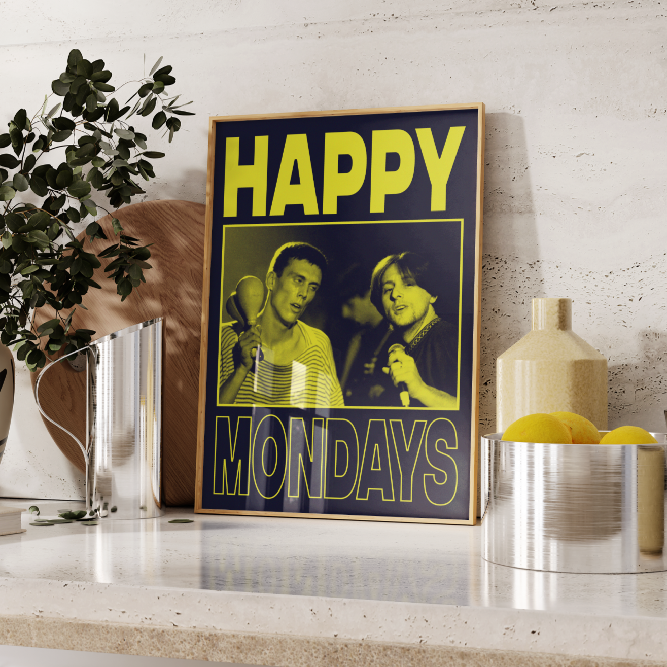 Happy Mondays Poster