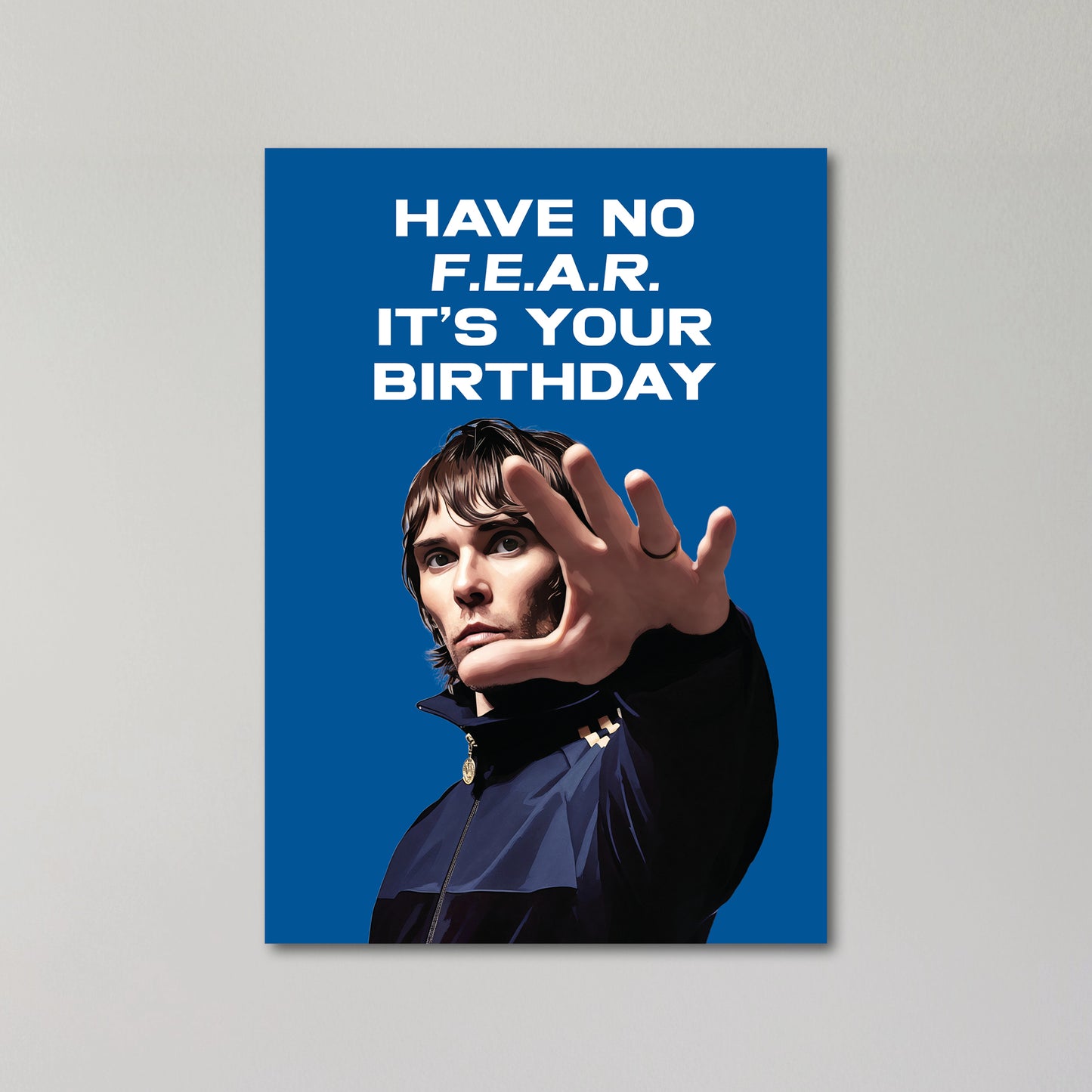 Ian Brown Birthday Card
