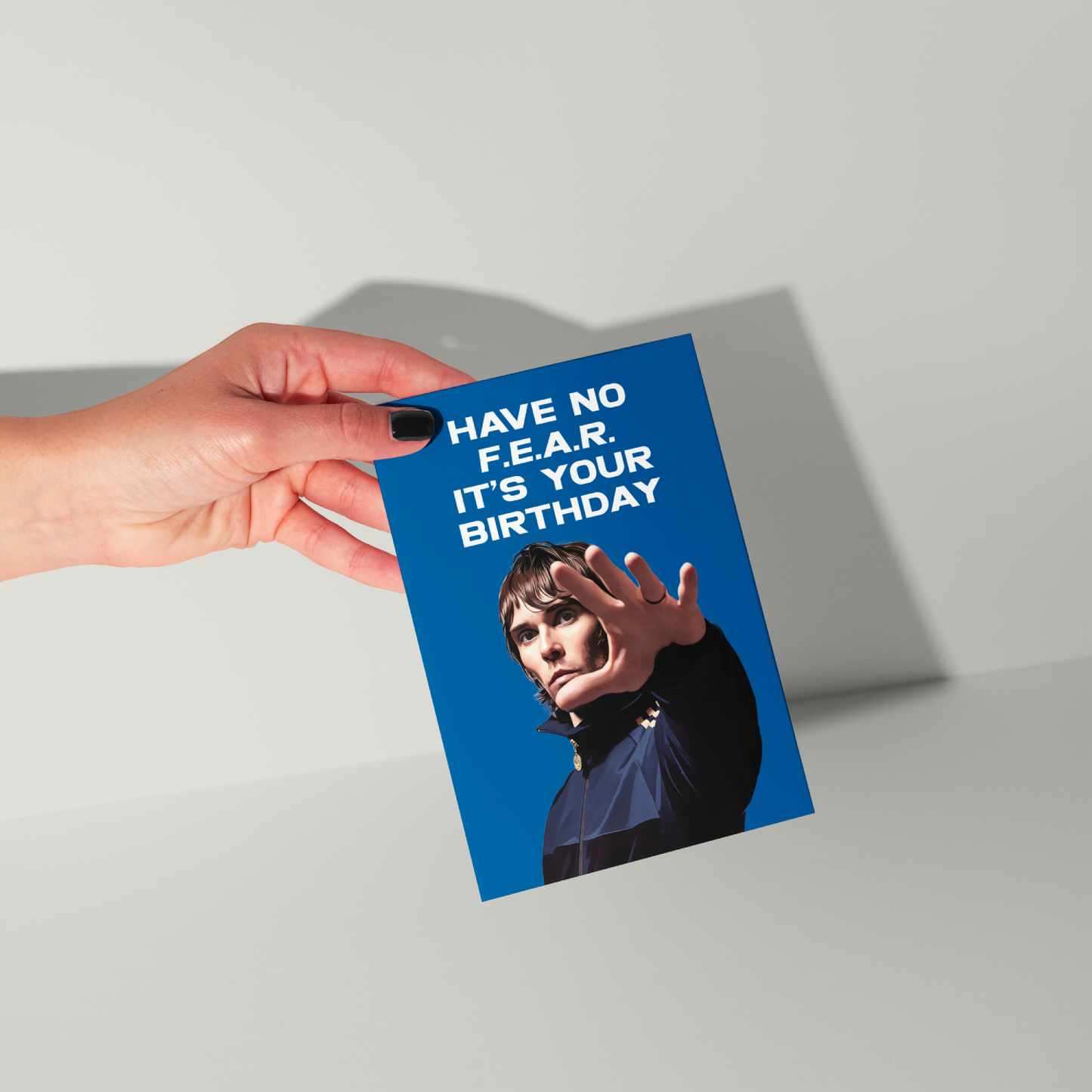 Ian Brown Birthday Card