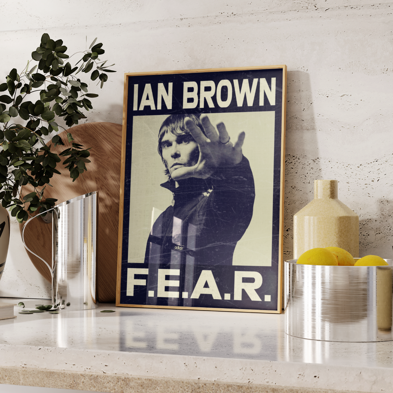 Ian Brown Poster