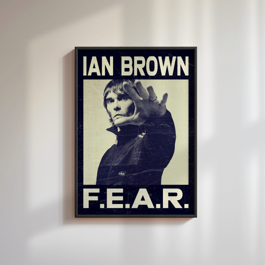 Ian Brown Poster