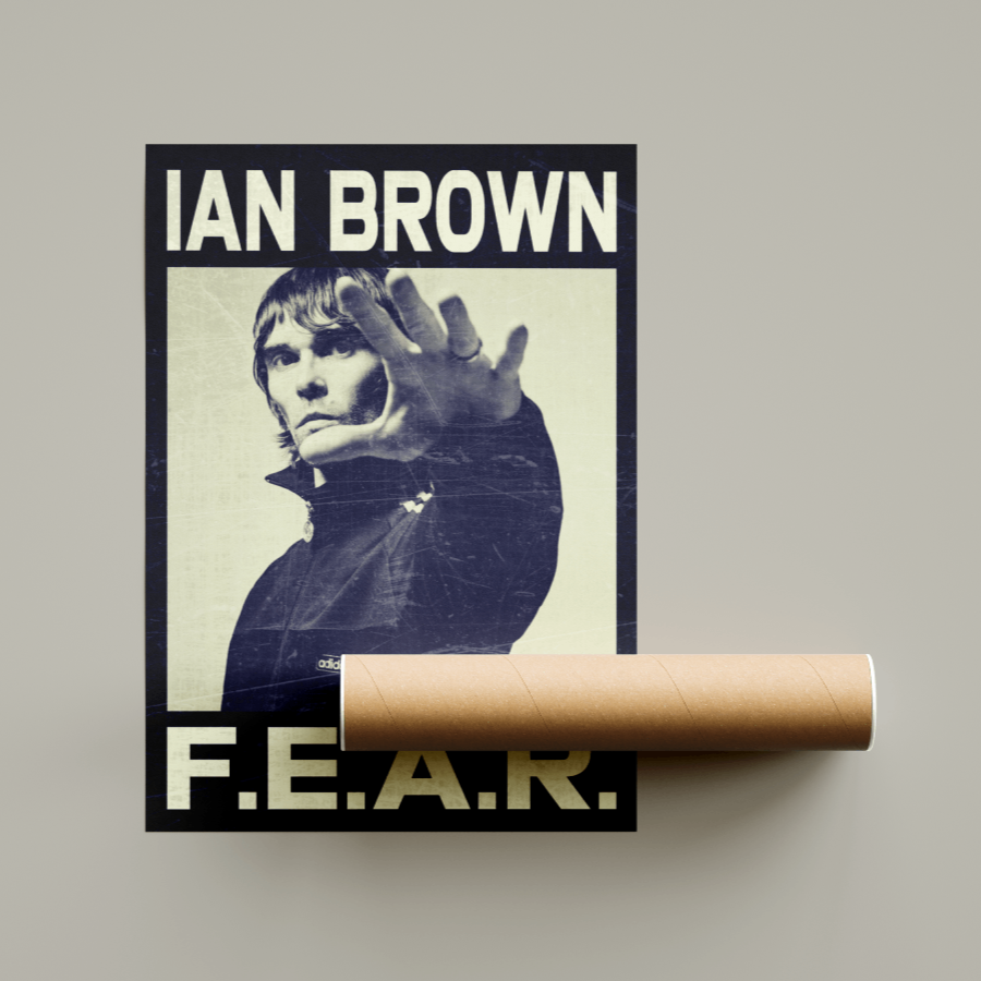 Ian Brown Poster