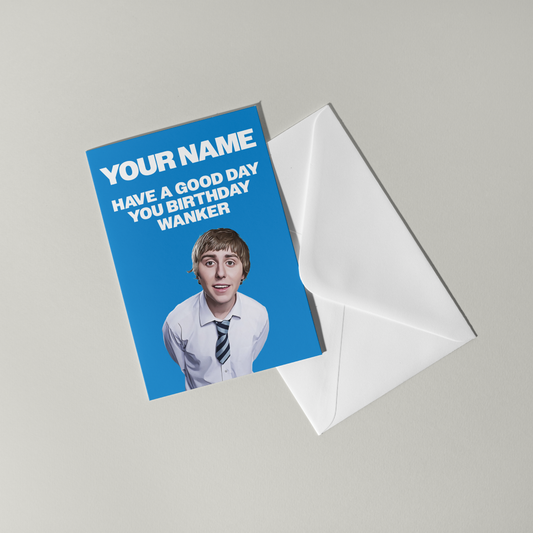 Jay Inbetweeners Personalised Birthday Card