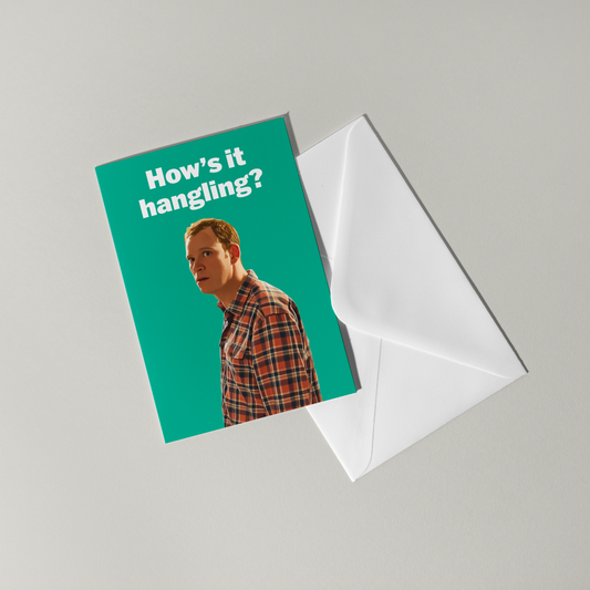 Jez Peep Show Greeting Card