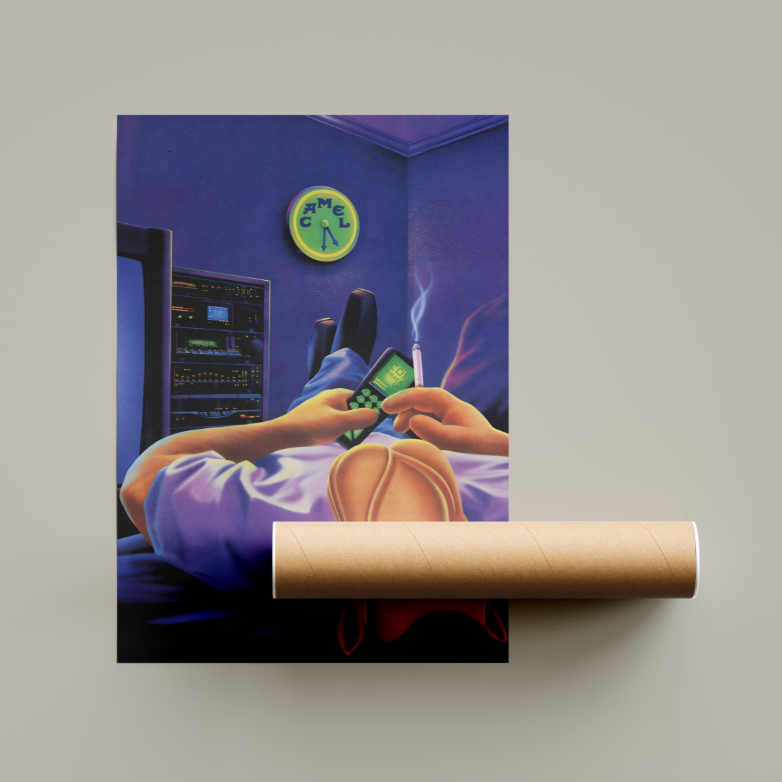Joe Camel Retro Poster