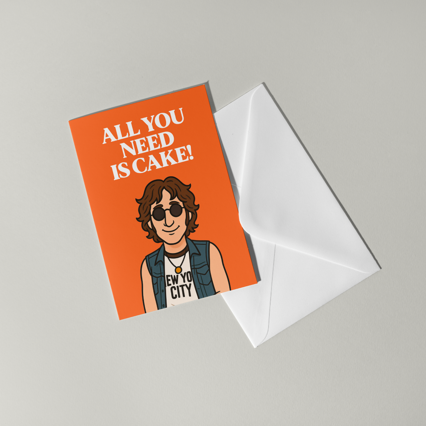 John Lennon Birthday Card