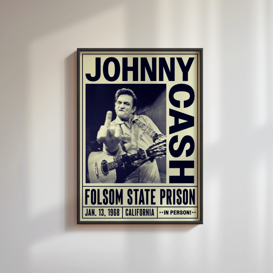 Johnny Cash Poster