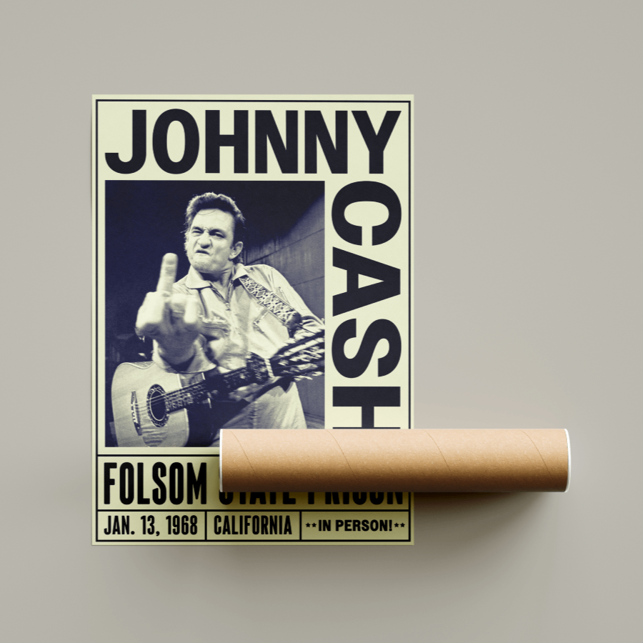Johnny Cash Poster