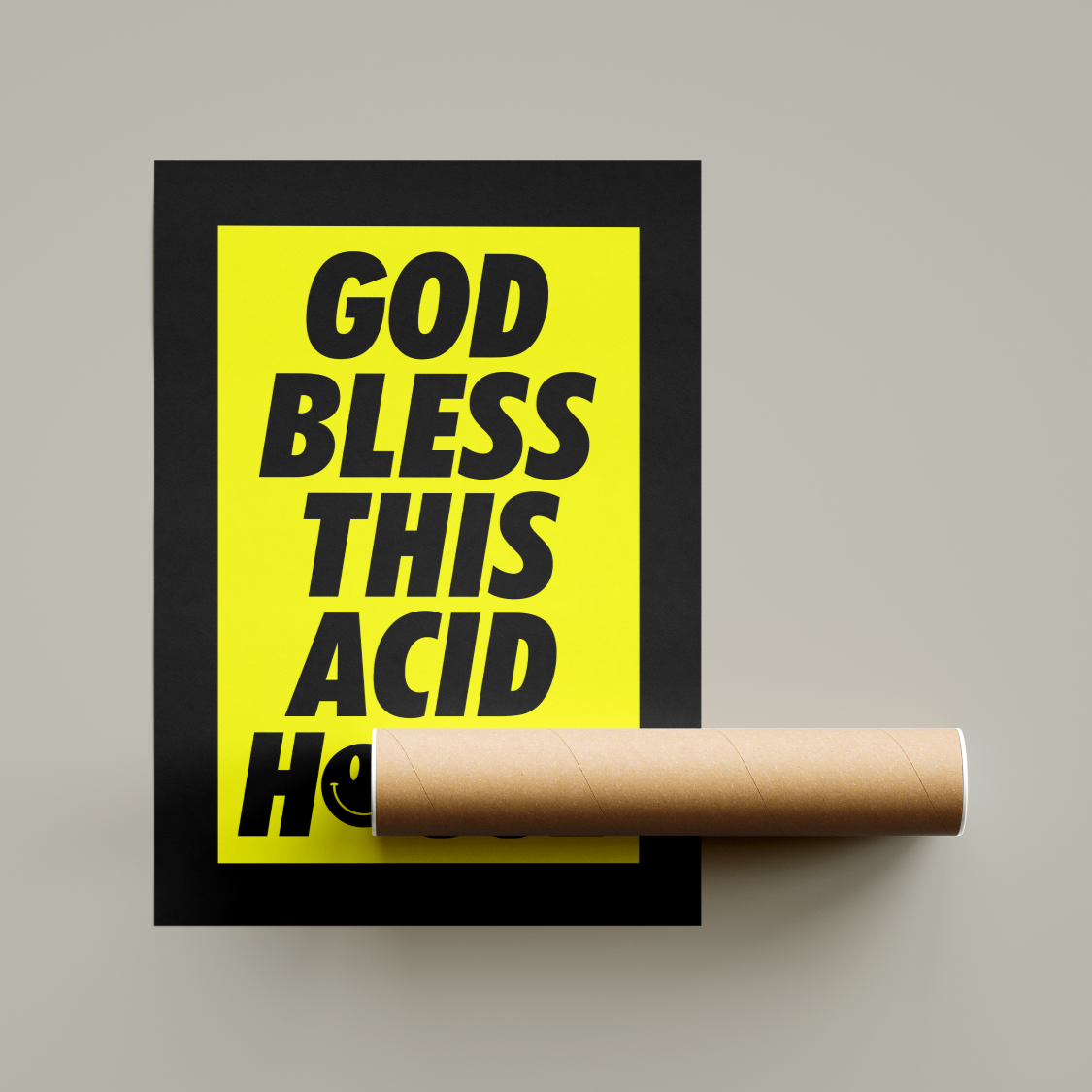 Kasabian God Bless This Acid House Poster