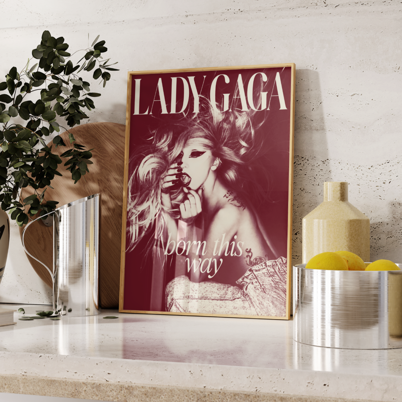 Lady Gaga Born This Way Poster