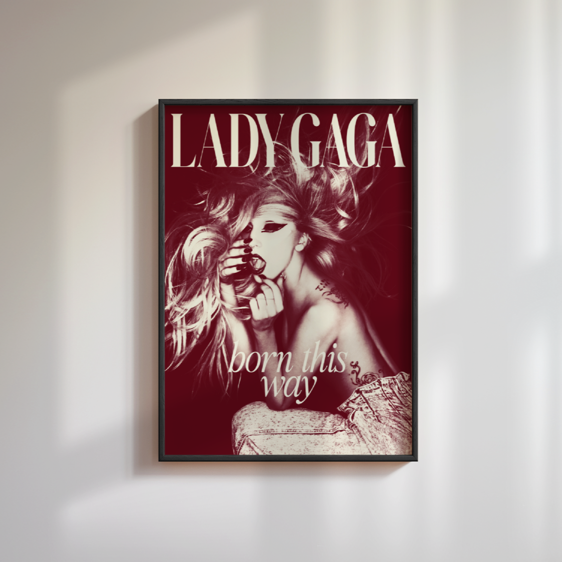 Lady Gaga Born This Way Poster