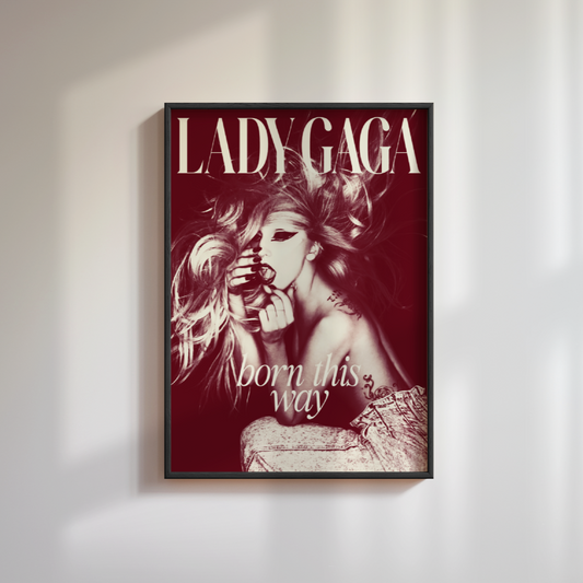 Lady Gaga Born This Way Poster
