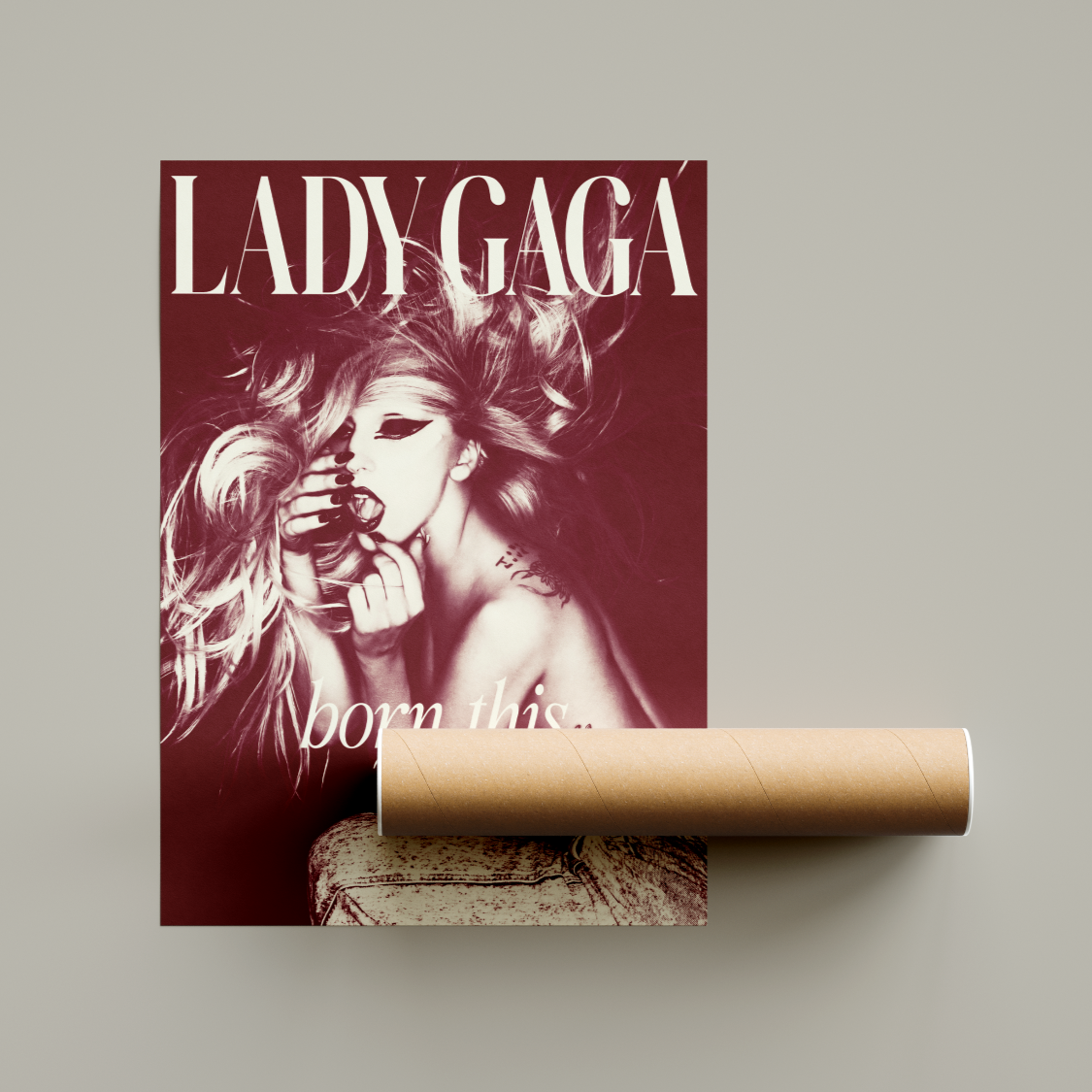 Lady Gaga Born This Way Poster