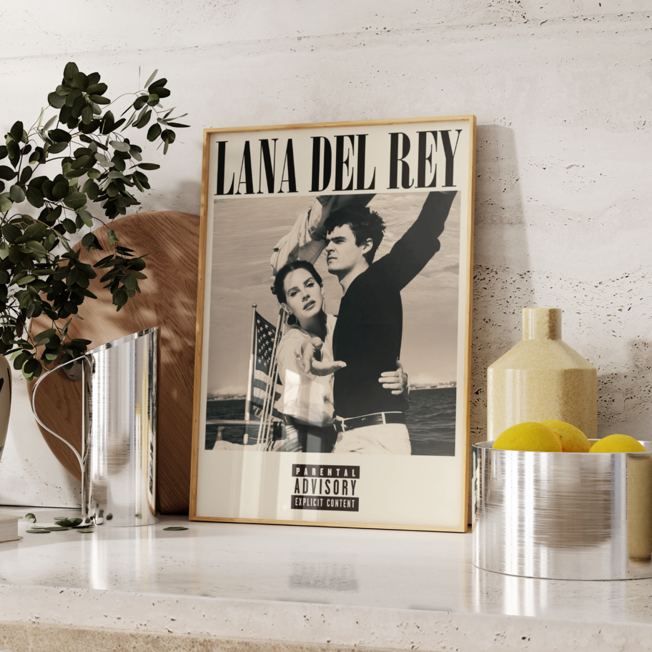 Lana Del Rey Norman Rockwell Poster UK