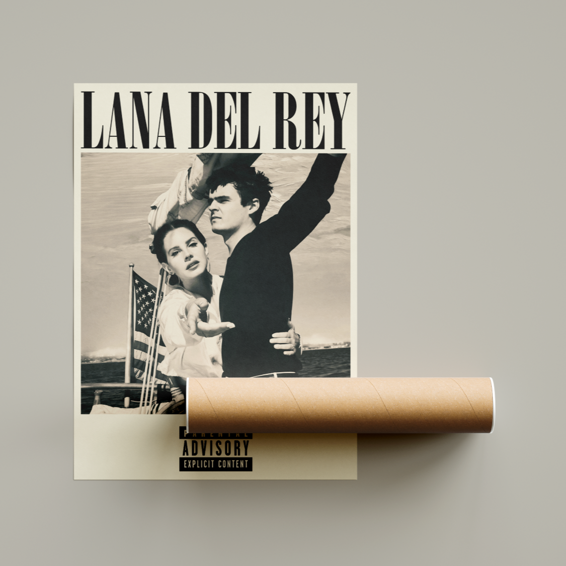 Lana Del Rey Norman Rockwell Poster United Kingdom