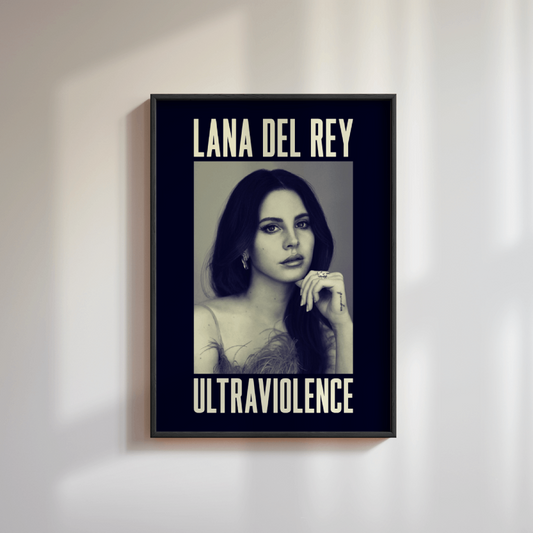 Lana Del Rey Ultraviolence Poster