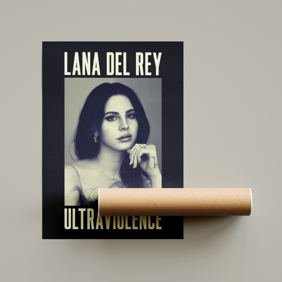 Lana Del Rey Ultraviolence Poster