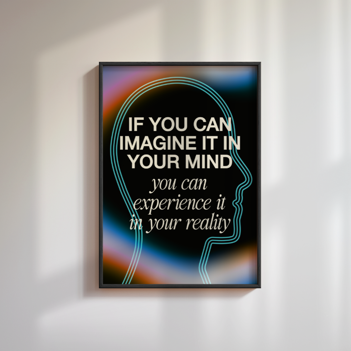 Law Of Attraction Quote Poster