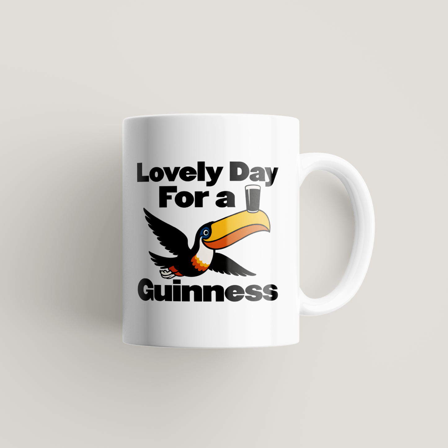 Lovely Day For A Guinness Mug UK