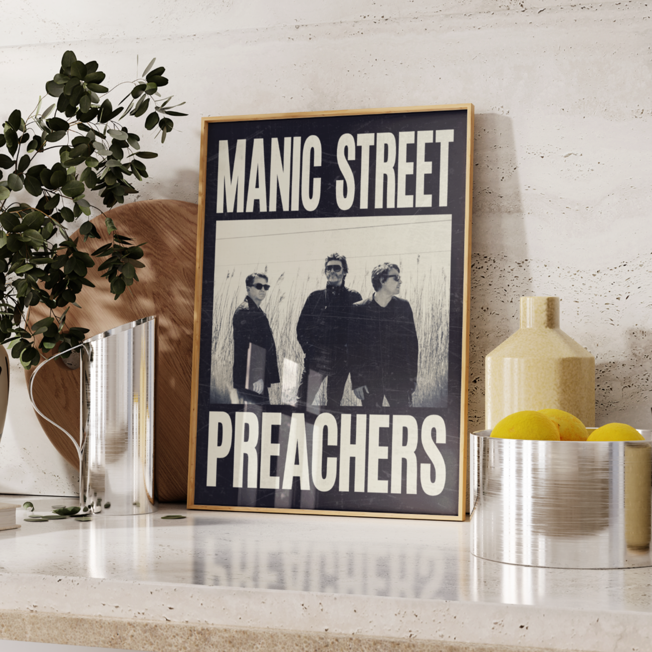 Manic Street Preachers Band Poster