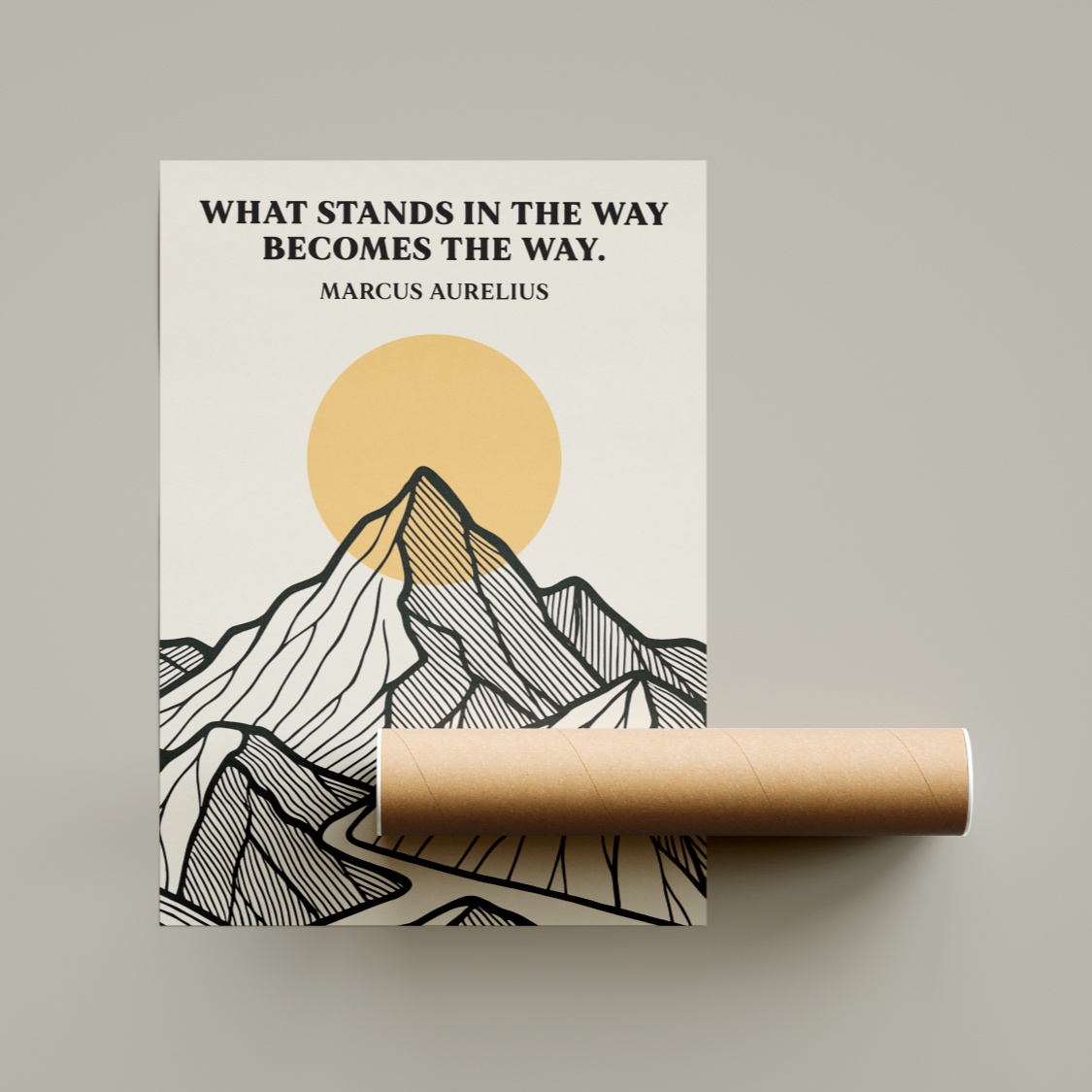 Marcus Aurelius Quote Print
