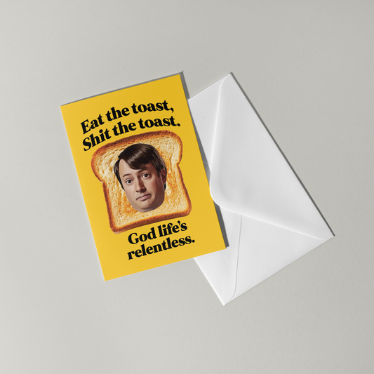 Mark Corrigan Greeting Card