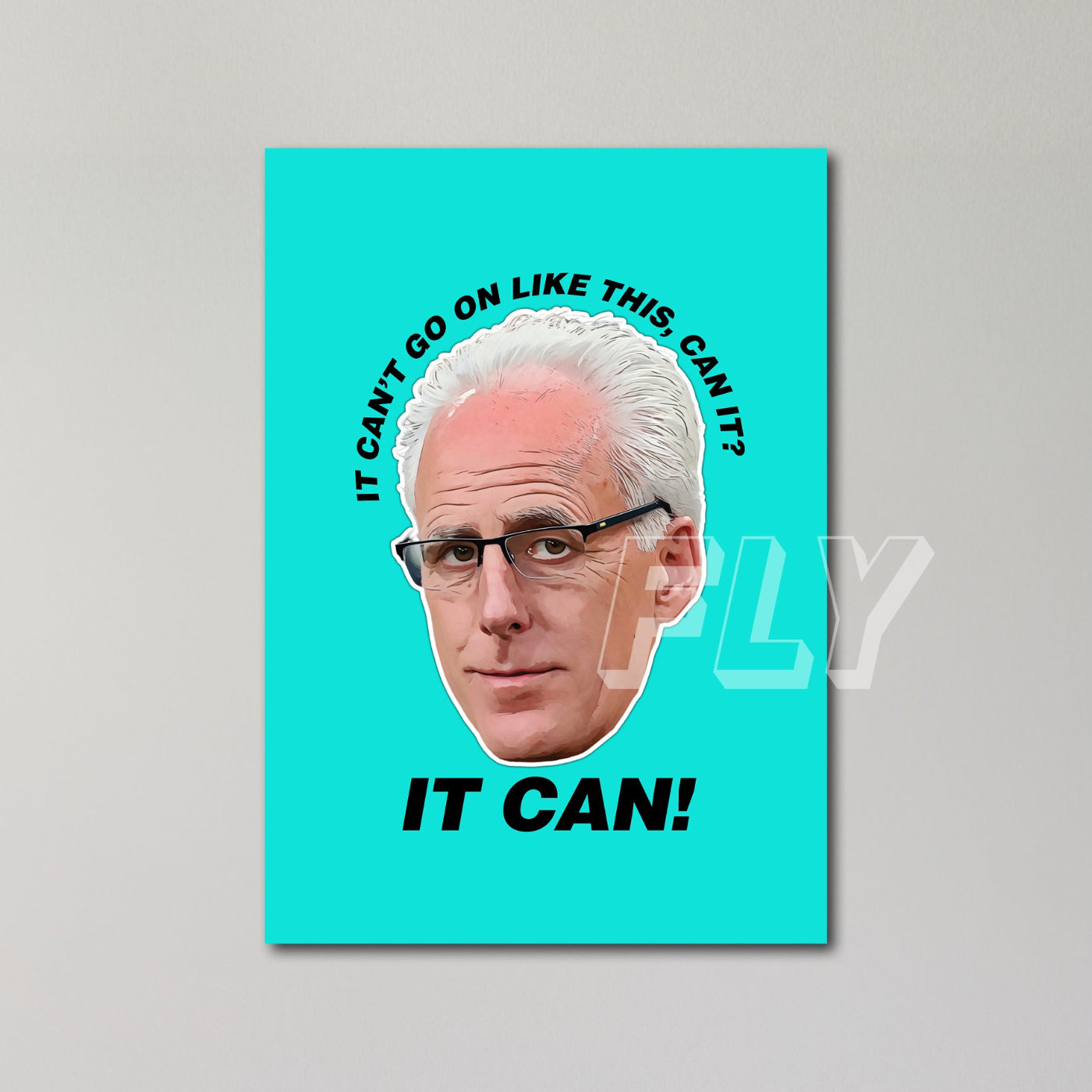 Mick McCarthy It Can Greeting Card United Kingdom