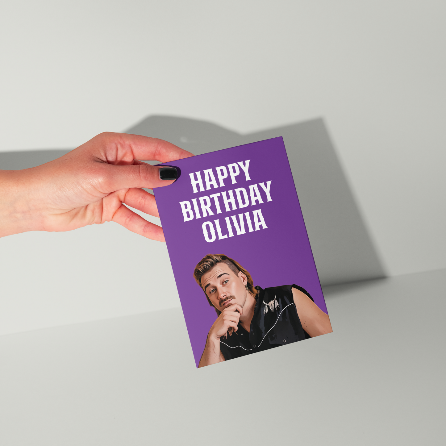 Morgan Wallen Personalised Birthday Card UK