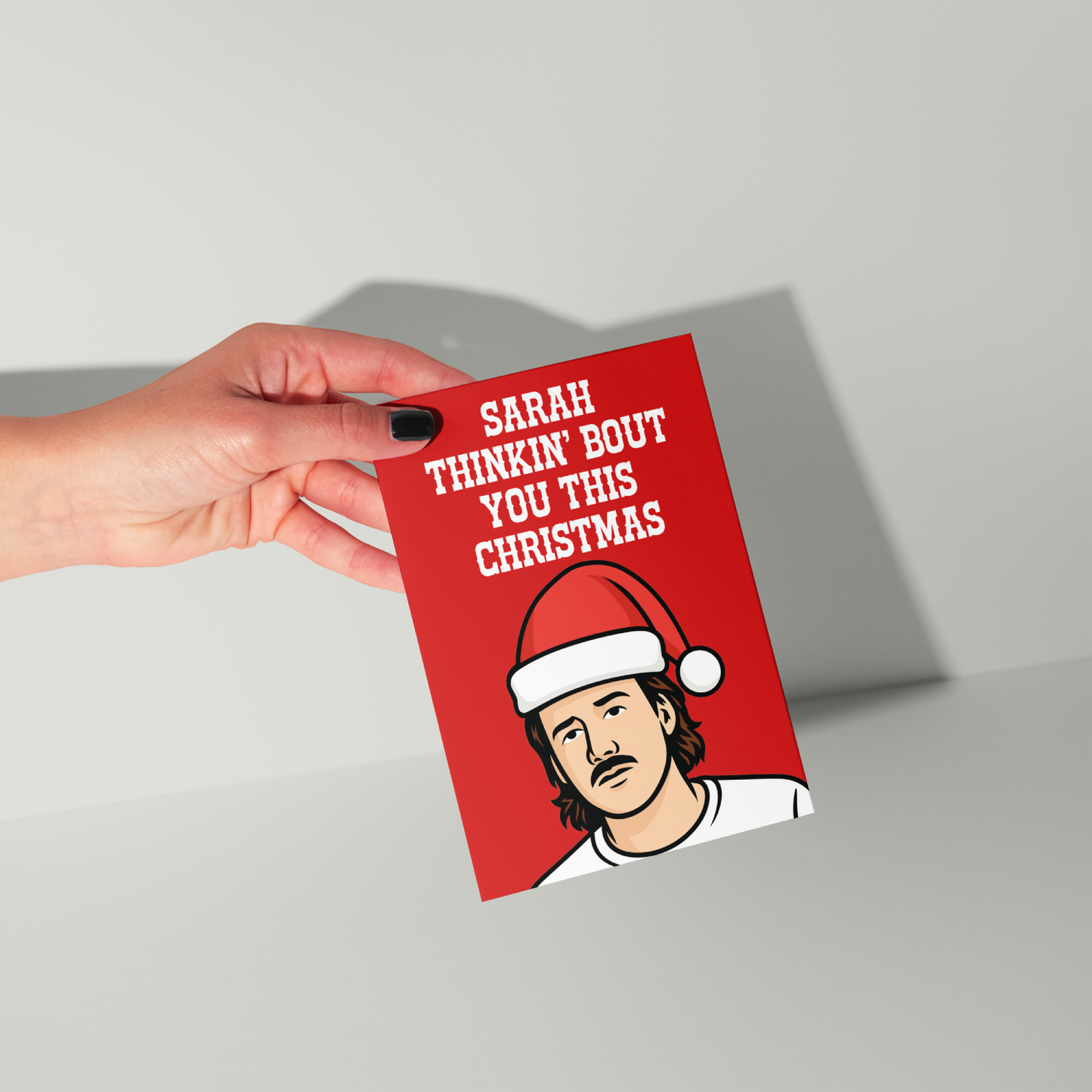 Morgan Wallen Personalised Christmas Card UK