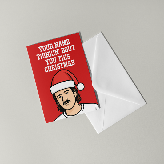 Morgan Wallen Personalised Christmas Card