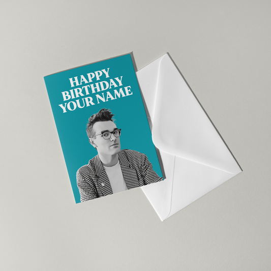 Morrissey Personalised Birthday Card