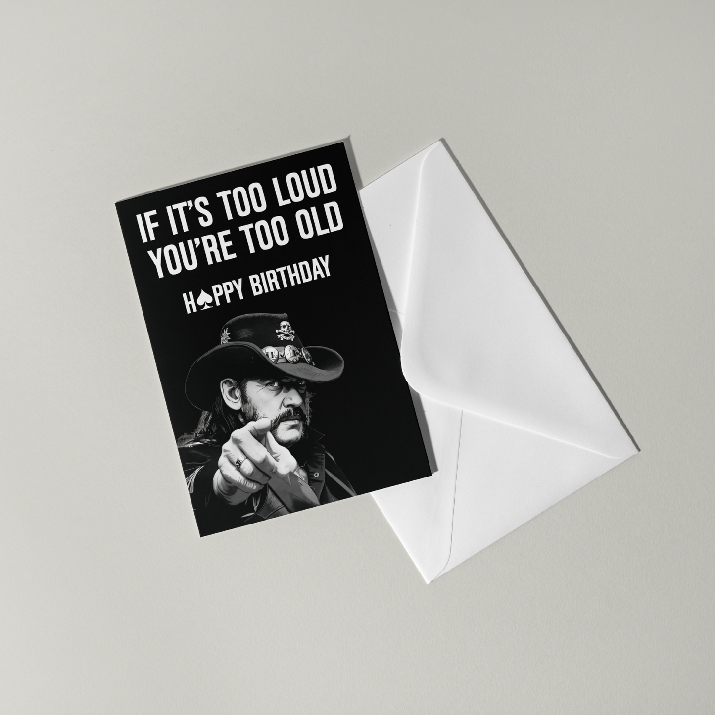 Motorhead Birthday Card