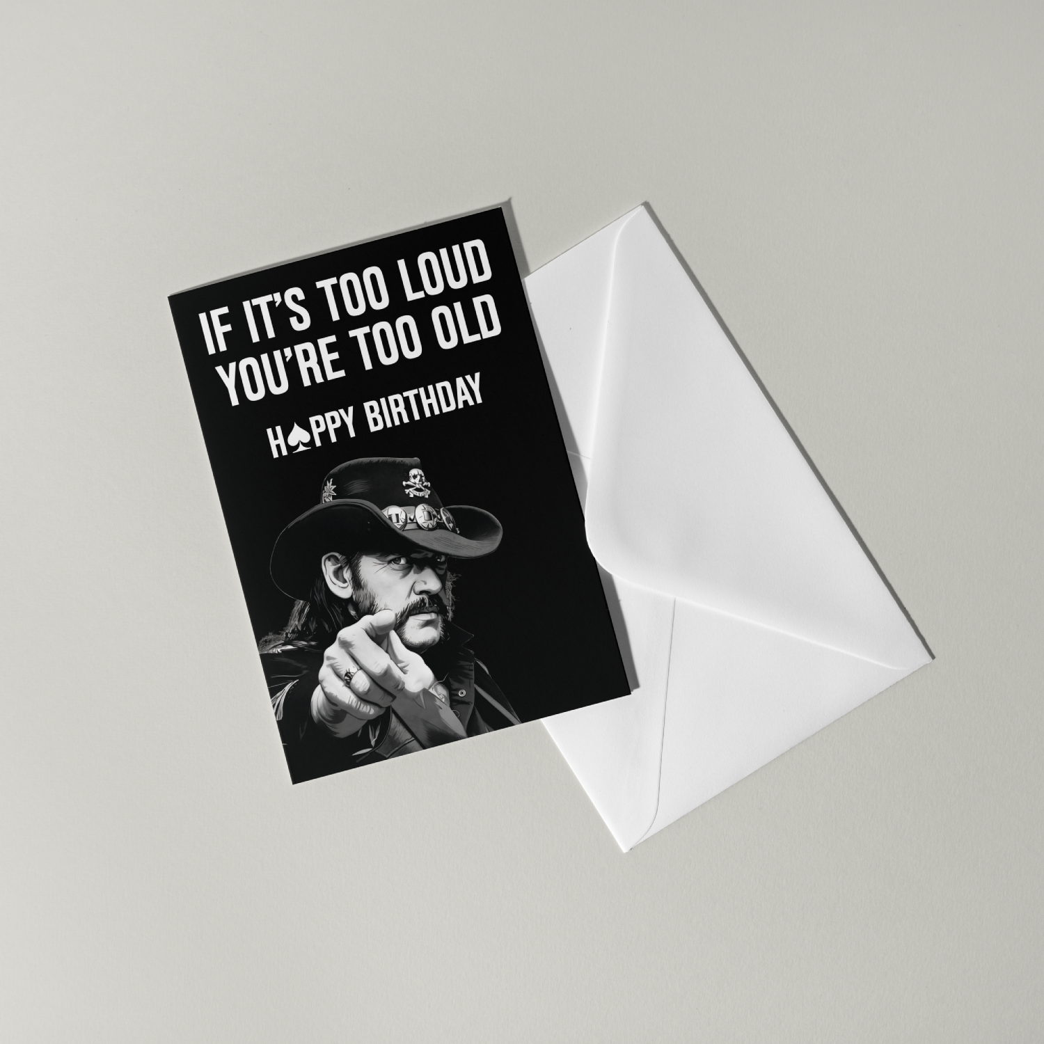 Motorhead Birthday Card
