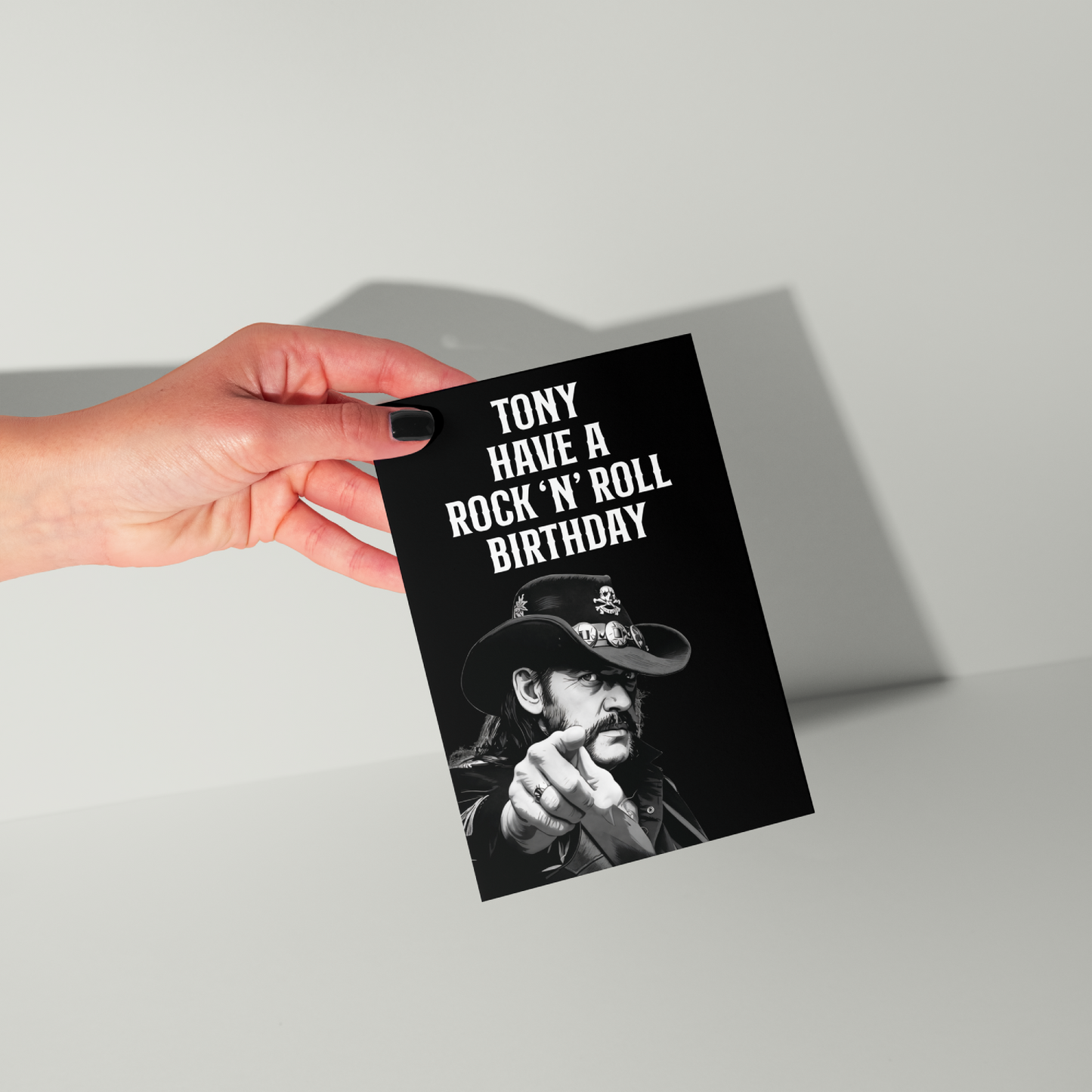 Motorhead Personalised Greeting Card UK