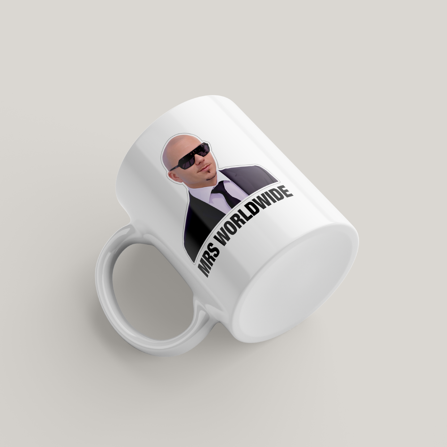 Mrs Worldwide Pitbull Mug United Kingdom