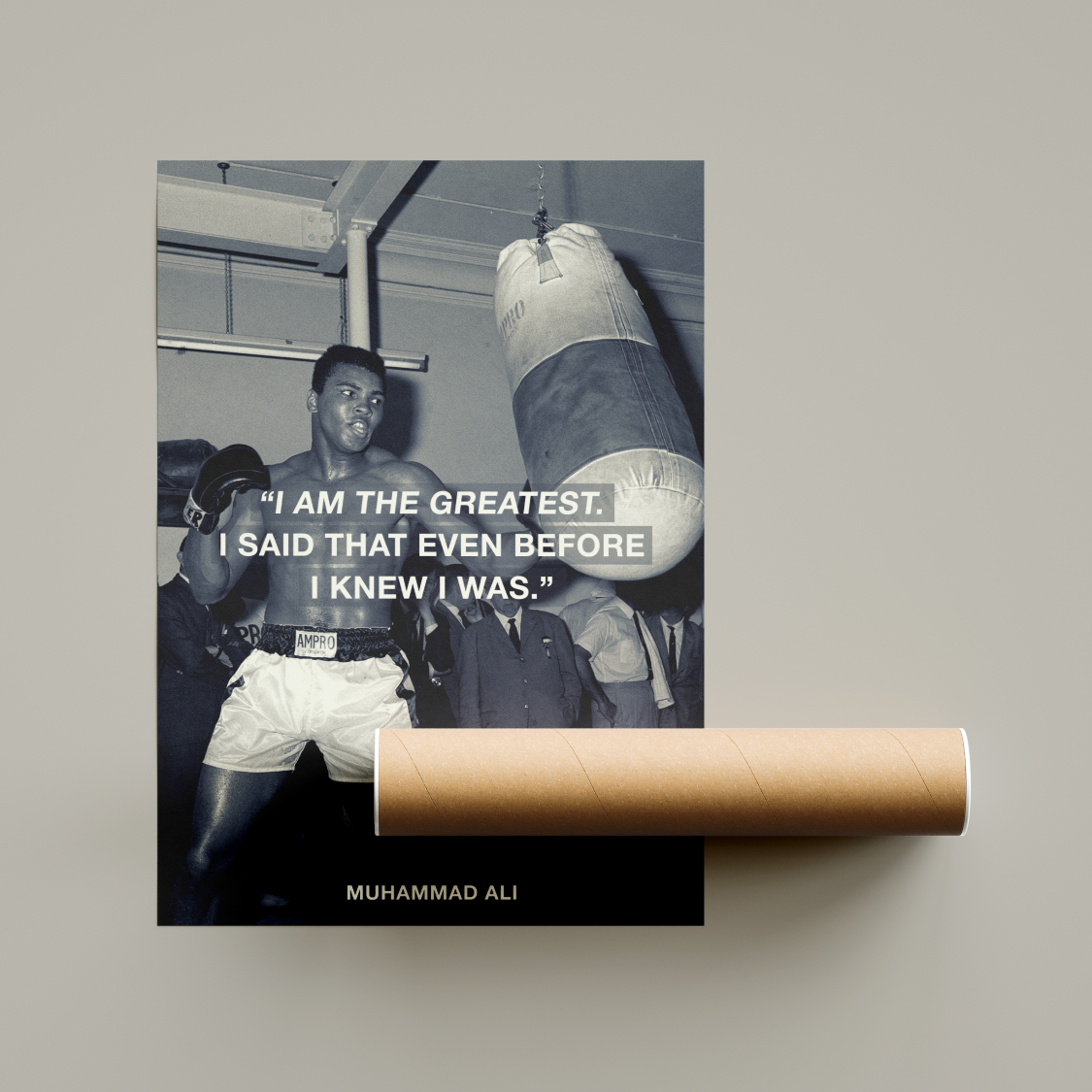 Muhammad Ali Quote Poster