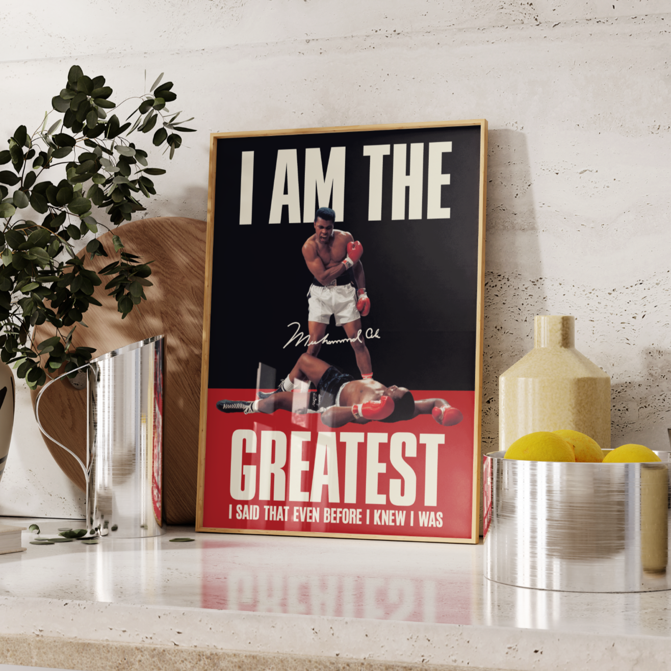Muhammad Ali The Greatest Poster UK