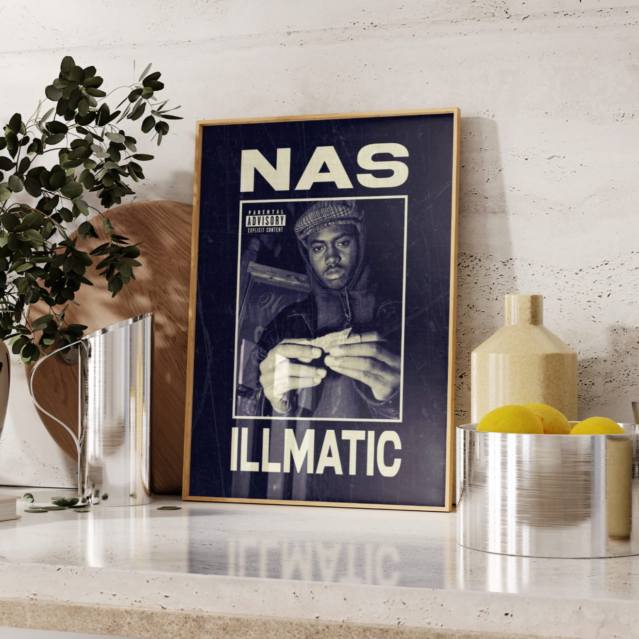 Nas Hip Hop Poster