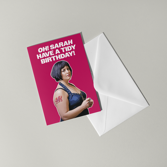 Nessa Gavin and Stacey Personalised Birthday Card