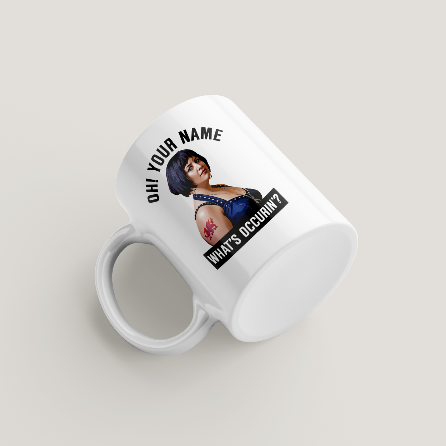 Nessa Gavin and Stacey Personalised Mug United Kingdom