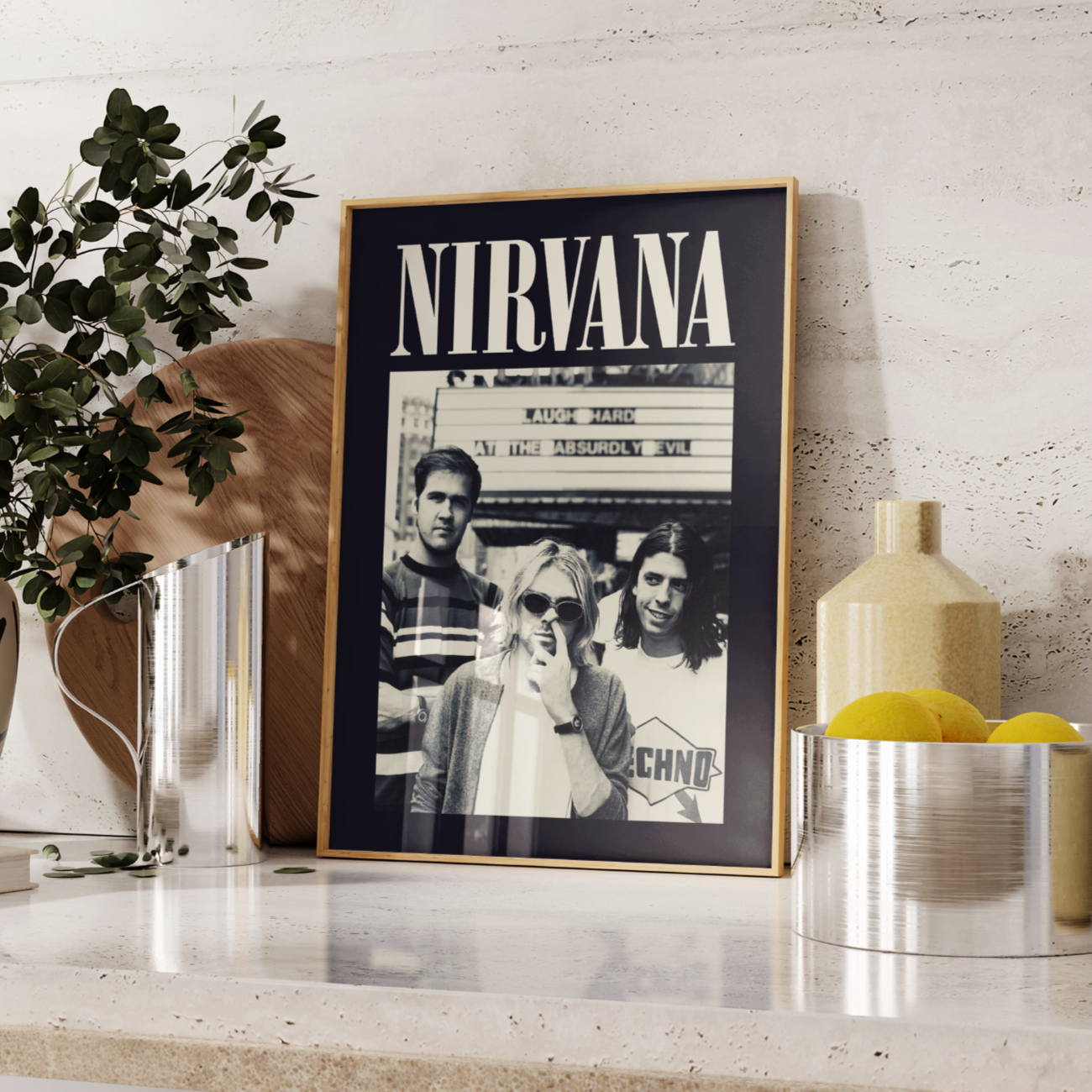 Nirvana Band Poster