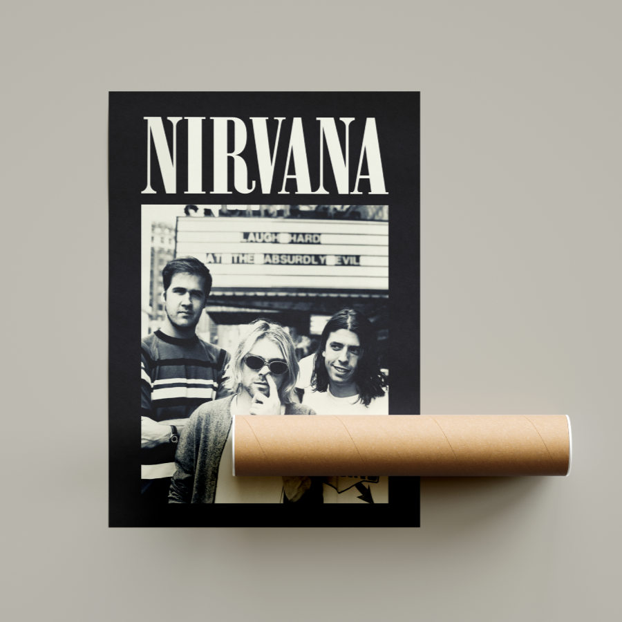 Nirvana Band Poster