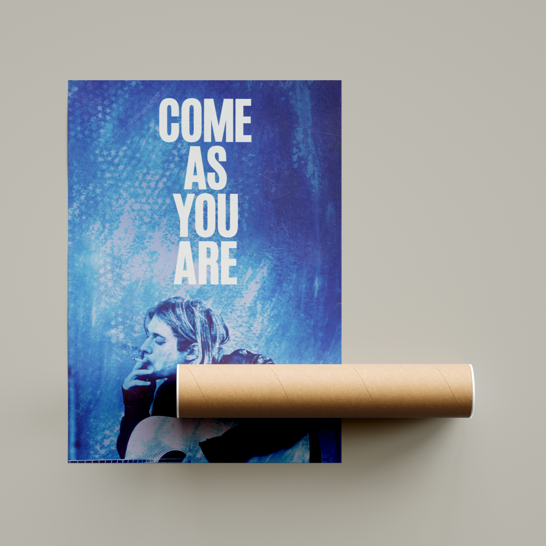 Nirvana Lyrics Poster