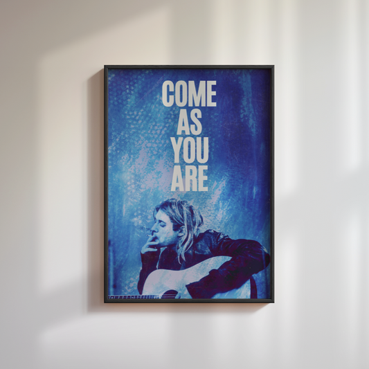 Nirvana Lyrics Poster
