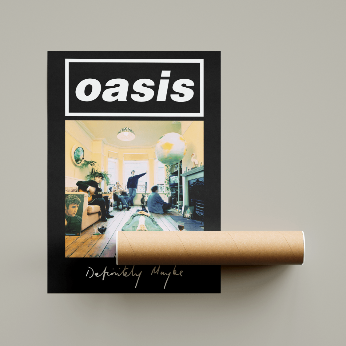 Oasis Definitely Maybe Poster